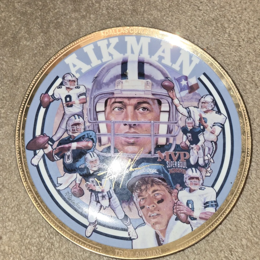 Troy Aiken Superstar collection Plate